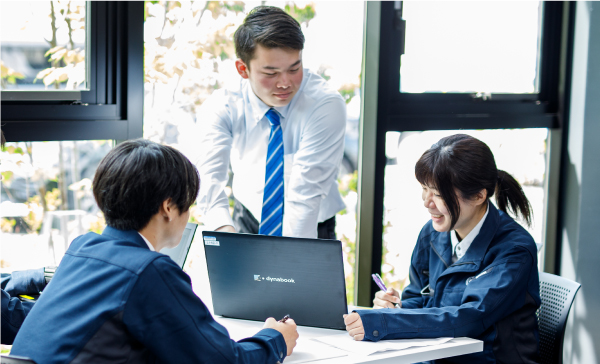 社員の一日